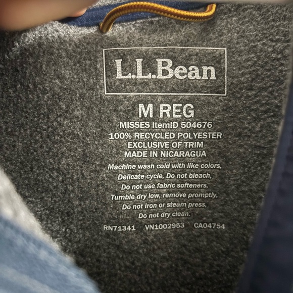 L.L. Bean Fleece (Women’s M) - Picture 3 of 3